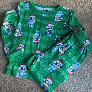 Girls 5t Bluey Pjs